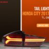 Taillight Backlight For HONDA CITY 2017