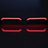 Stylish Spoiler Type LED Lights, Roof Lights for Mahindra Thar,Thar Roxx & Suzuki Jimmy 2020, Matrix Function, ABS Quality DRL Type Indicator Lights