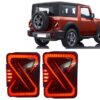 Smoky Black LED Taillight/Backlight For Mahindra THAR (SET) PAIR (Right & Left Both)