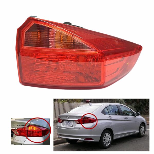 Tail light/Back light assembly For Honda City Type- 7 (2014-2023)